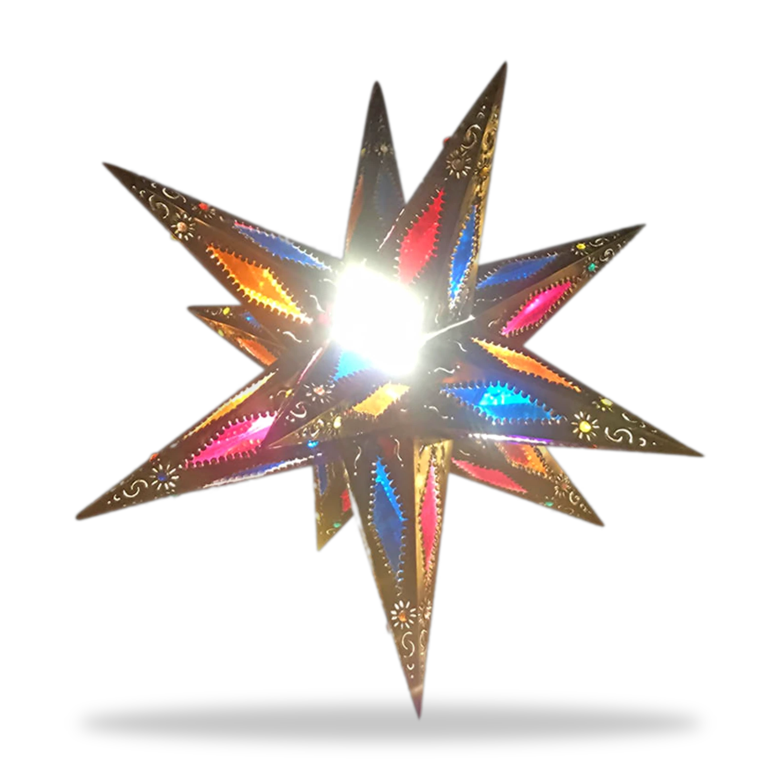 Estrella con colores
