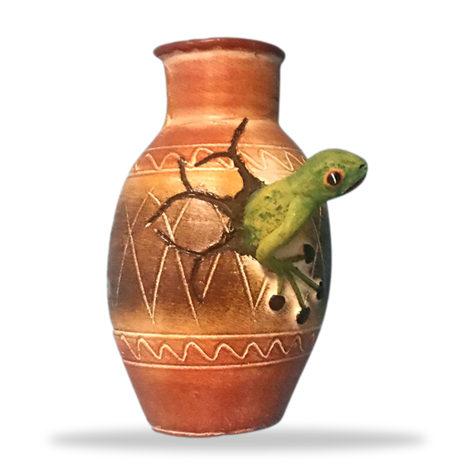 Cantaros con lagartijas miniatura