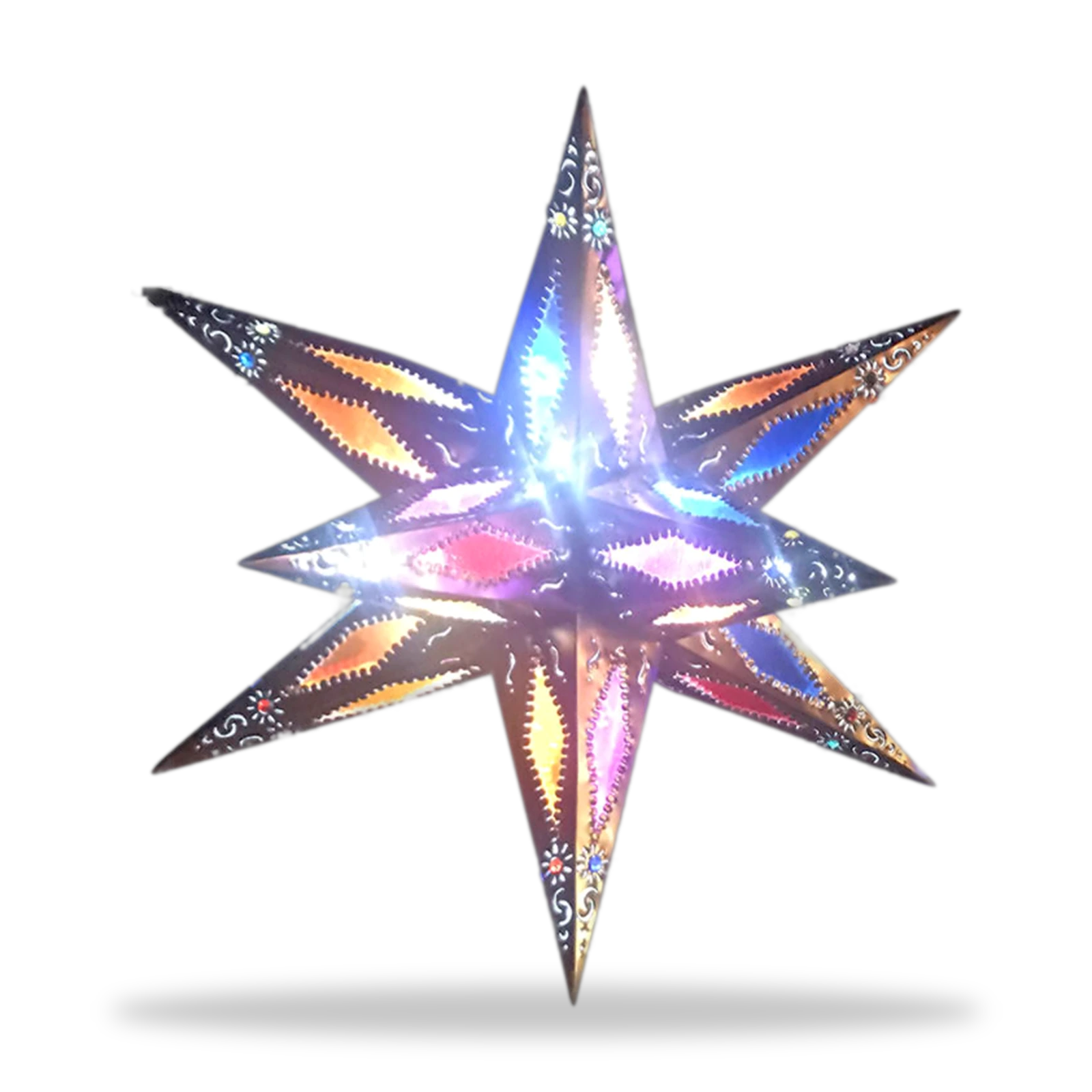 Estrella con colores miniatura