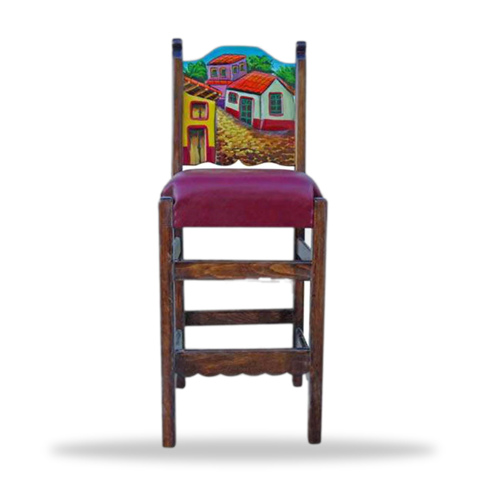 Silla bar Pueblito miniatura