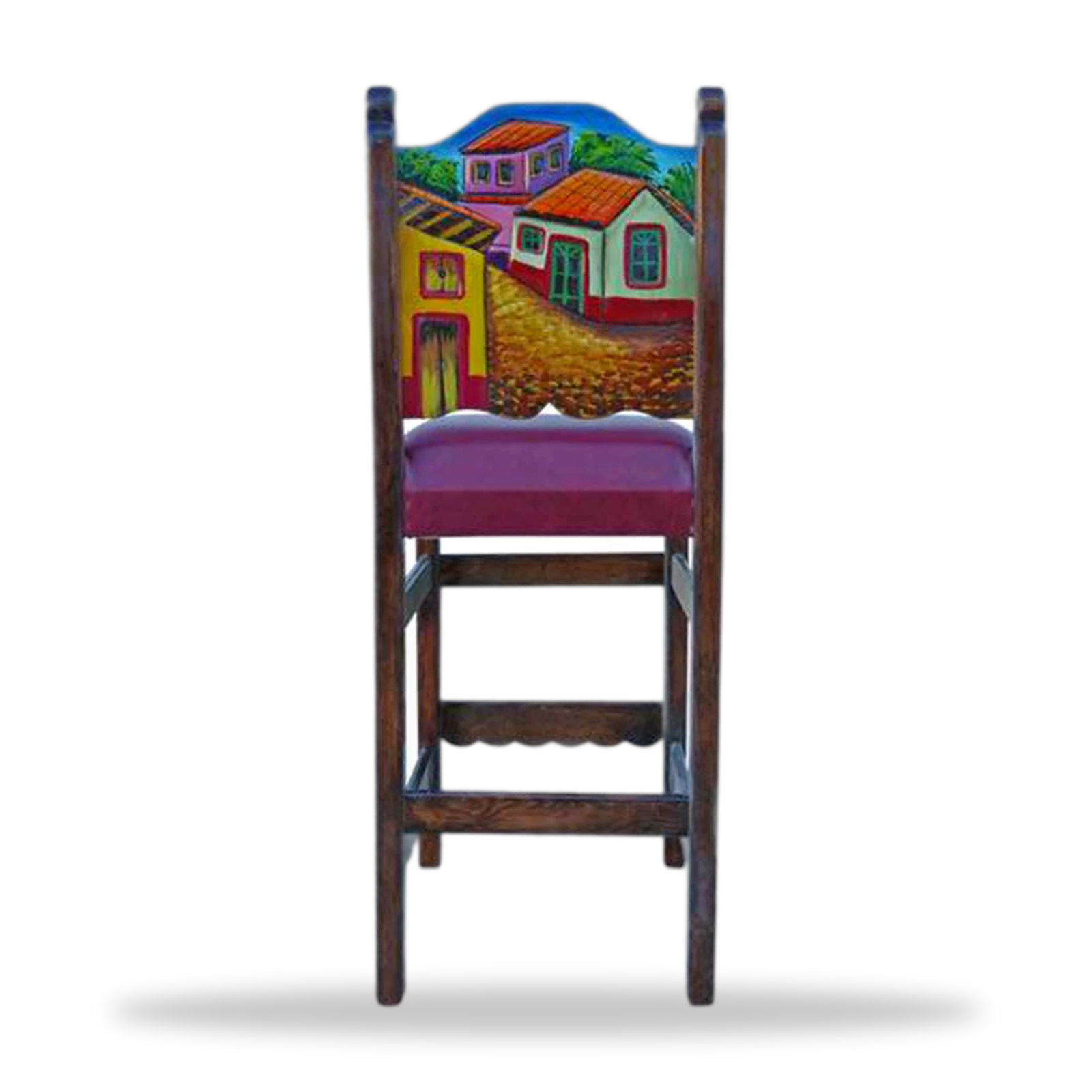 Silla bar Pueblito miniatura