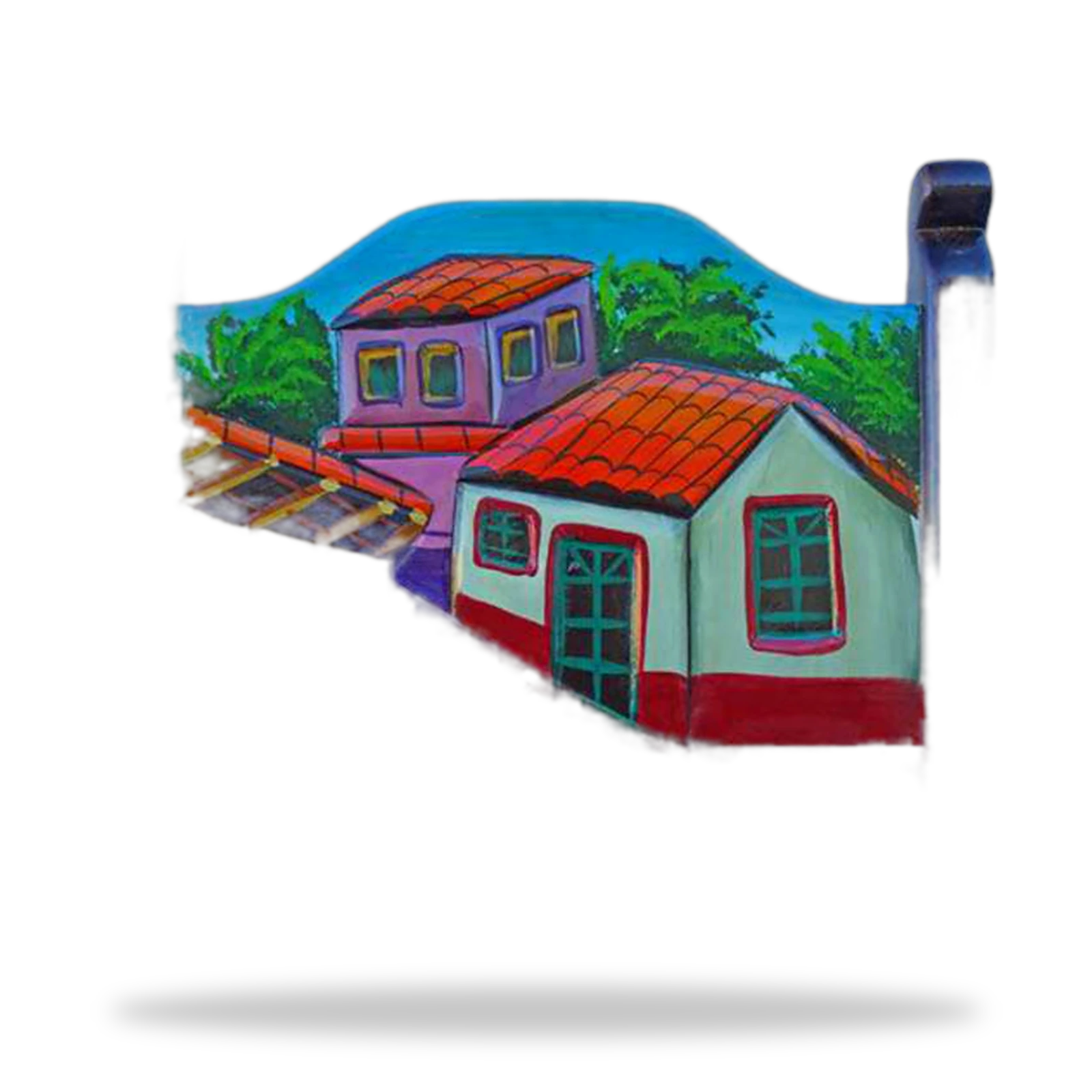 Silla bar Pueblito miniatura