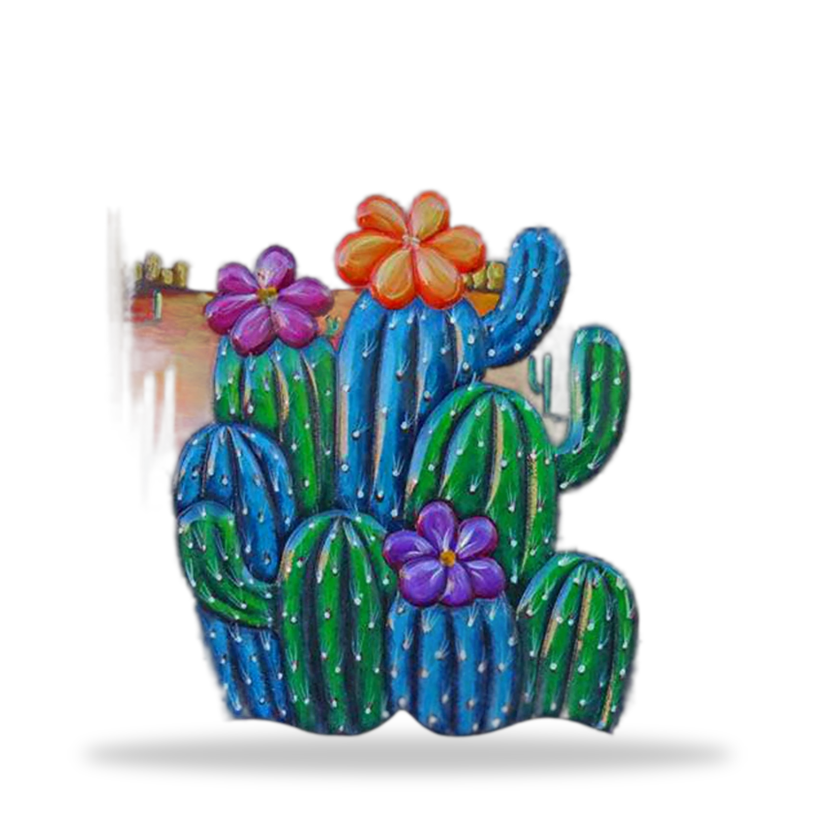 Cactus y Flores miniatura