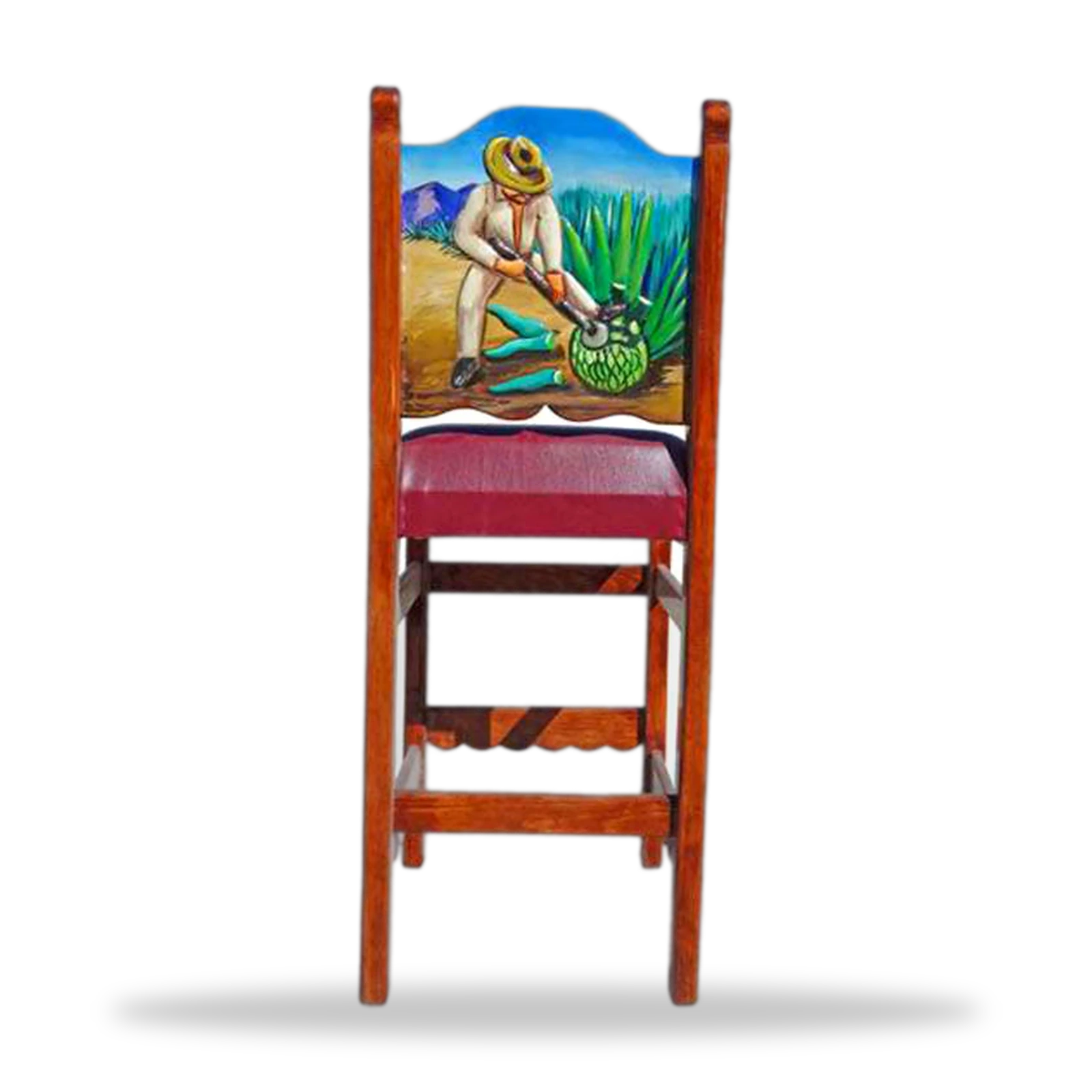 Aldeano y Agave miniatura