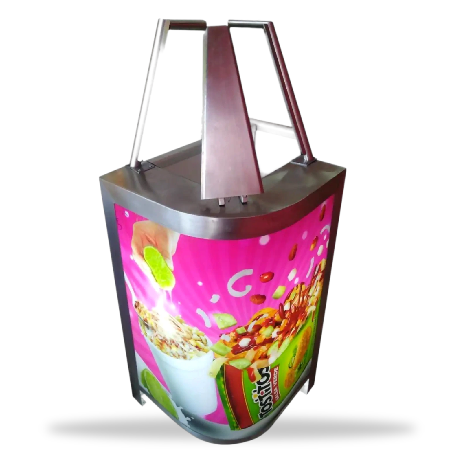 Esquinero curvo luminoso miniatura